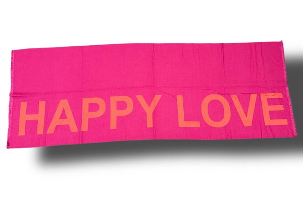 Schal Happy Love in Pink Artikel 31202