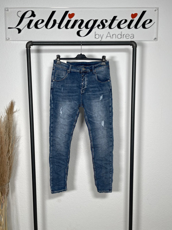 Jeans mit verdeckter Knopfleiste Artikel 3277