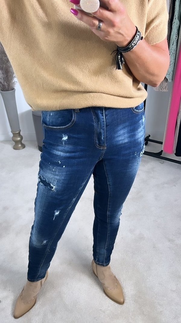 Jeans mit schöner Waschung Artikel 3641